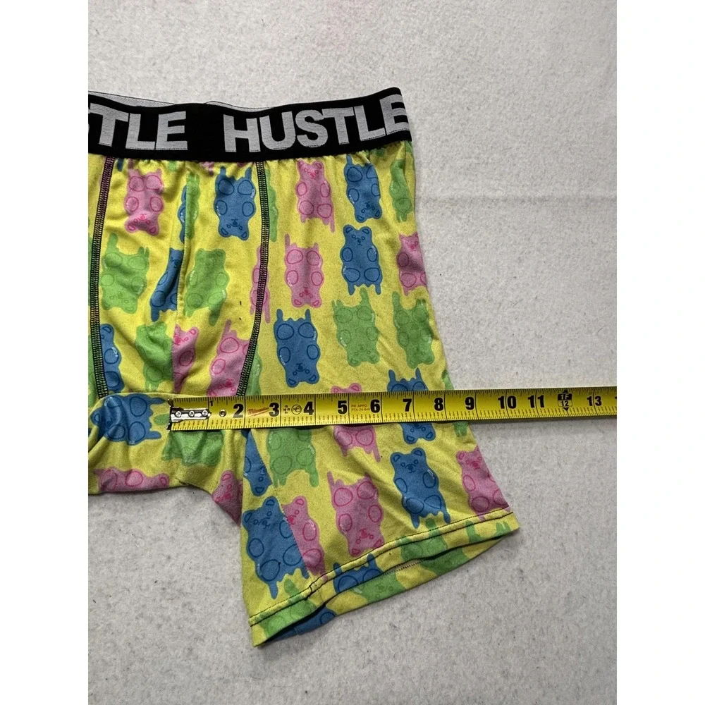 Rue21 Boxer Brief Underwear Mens Medium Multicolor Gummy Bear Print Hustle Band